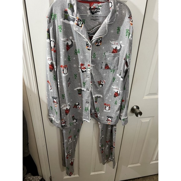 Cuddl Duds Jammies For Your Families Christmas Set Women TXL‎ - Picture 1 of 4